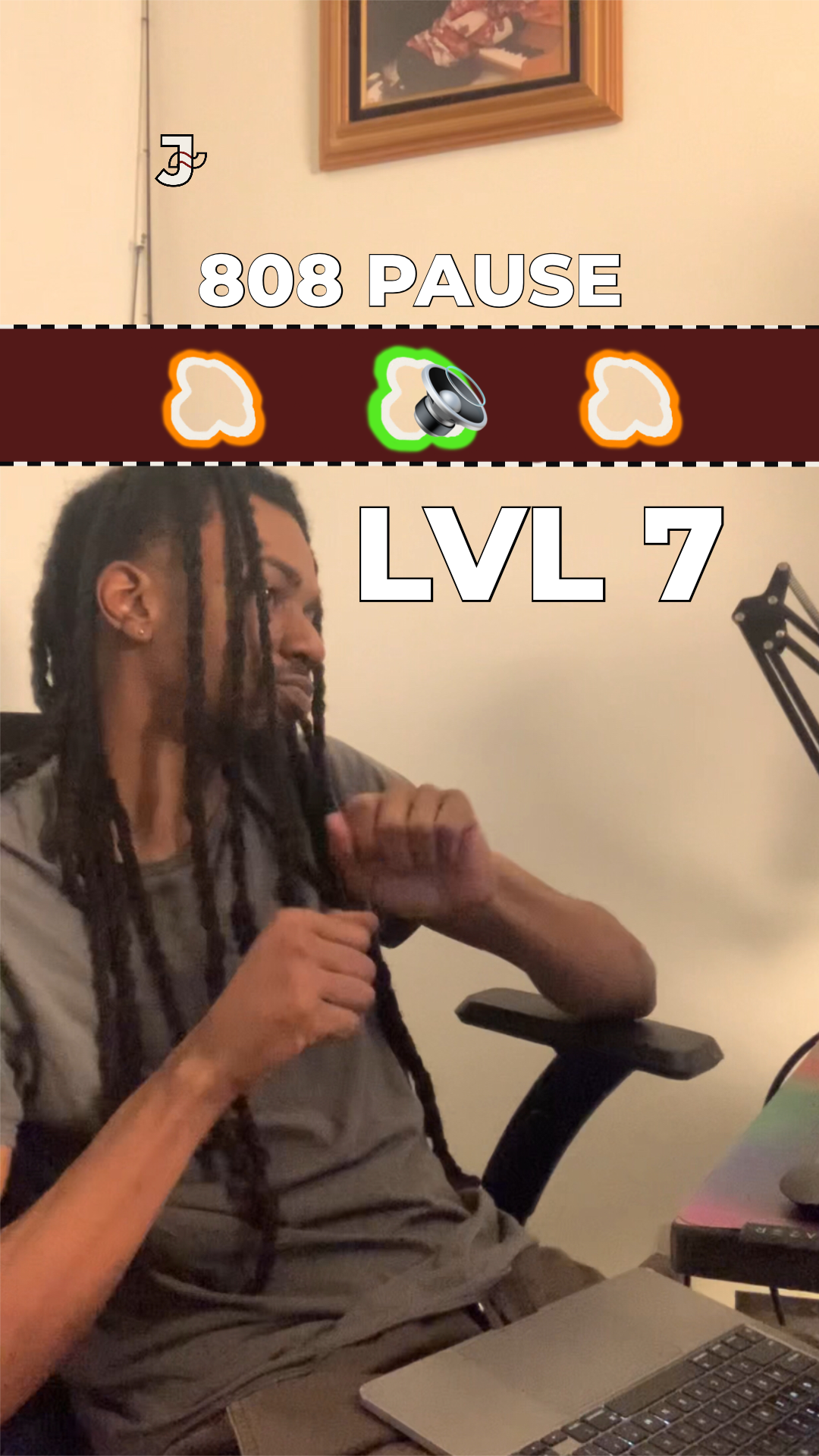 808 Pause level 7 board